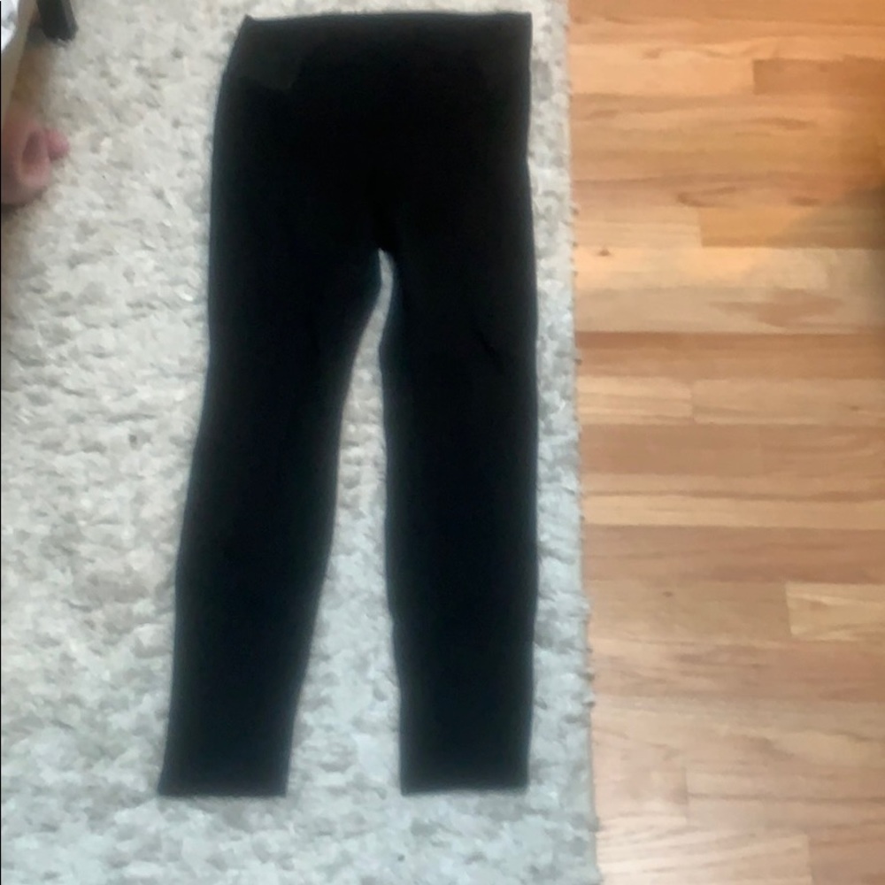Black maternity pants